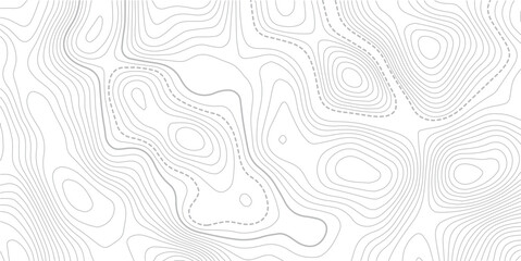 Fototapeta premium Dense lines, Background of the topographic map.Topographic contour map. Vector cartography illustration. Topography and geography map grid abstract backdrop.