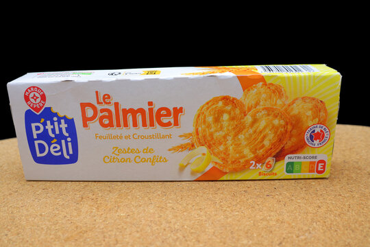 paquet de palmiers de Leclerc
