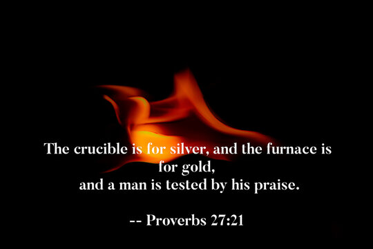 Proverbs 27, 21
