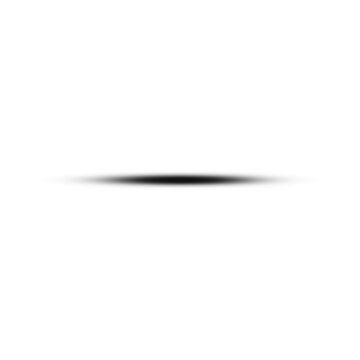 black dropshadow line realistic shadow png isolated on transparent background for design 