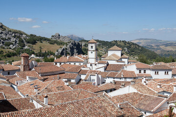 Rooftops of Grazalema, Grazalema National Park, Spain