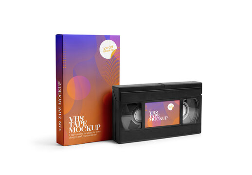 VHS Tape Mockup