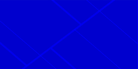 Fototapeta premium Abstract Blue Geometric Lines Background with Modern Minimalist Tech Design