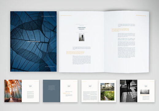 Minimal Editorial Report Template