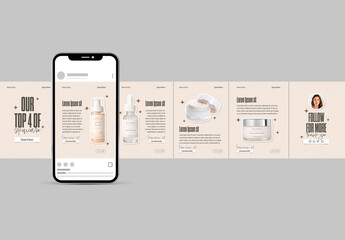 Product Recommendation Social Media Carousel