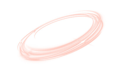 Naklejka premium Vibrant glowing red circle with soft neon light and smooth edges. Subtle light effects create depth and elegance. Perfect for banners and modern digital visuals.