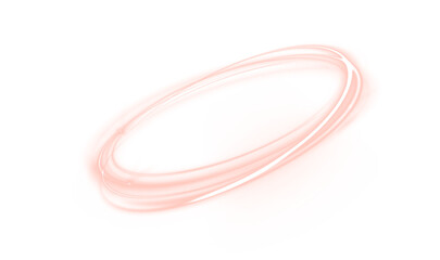 Naklejka premium Bright red neon circle with smooth gradient glow and luminous edges. Soft light diffusion creates a modern futuristic feel. Perfect for digital design and advertising visuals.