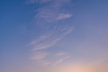 Obraz premium 素敵な夕空