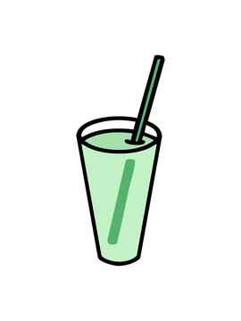 pixelize effect animation of a classic brazilian caipirnha cocktail