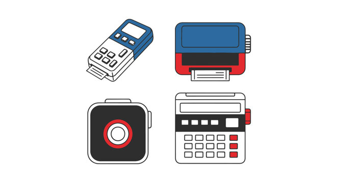 Label Maker Line art vector abstract color pattern illustration