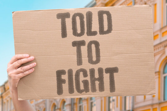 "Told To Fight" Being told to fight a war you had no part in starting is something every drafted generation eventually has to come to terms with. GENZ. DRAFT. MILITARY. WAR. YOUTH.