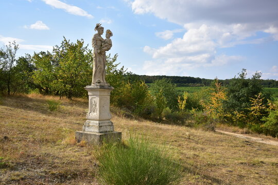 Educational Trail Popice Moravia Czech landscape in the area of vineyards