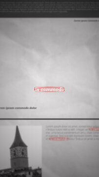 Vertical Text Match Cut 10