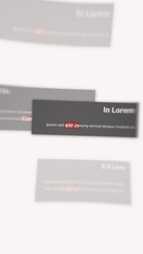Vertical Text Match Cut 09