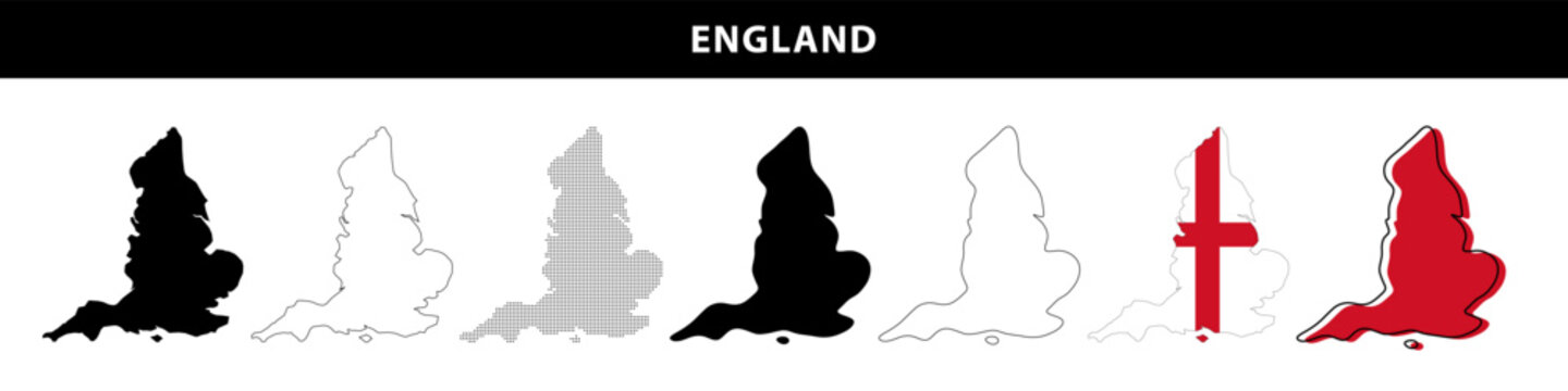 Map of England