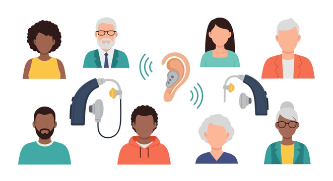 Diverse Avatars with Hearing Aids: Hearing Health, Solutions & Inclusivity