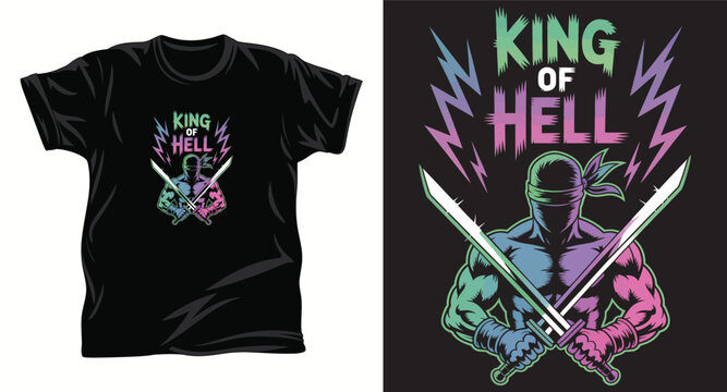 Zorro graphic vector t shirt design print.