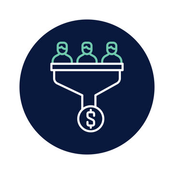 Conversion Rate vector, pixel perfect, illustrator file 
