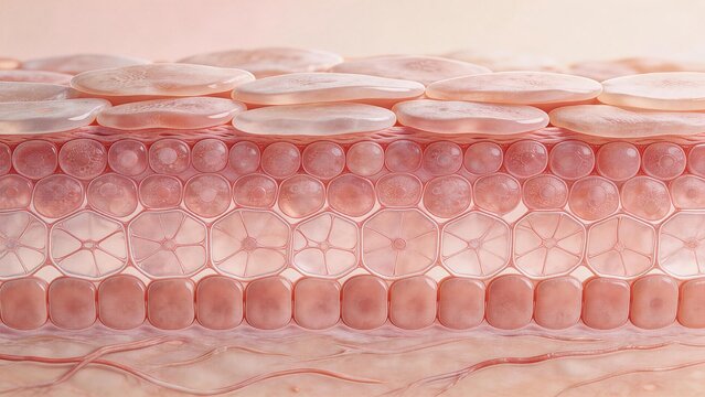 Skin Cell Layer Structure