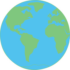 Obraz premium Earth with recycling and leaf symbols
