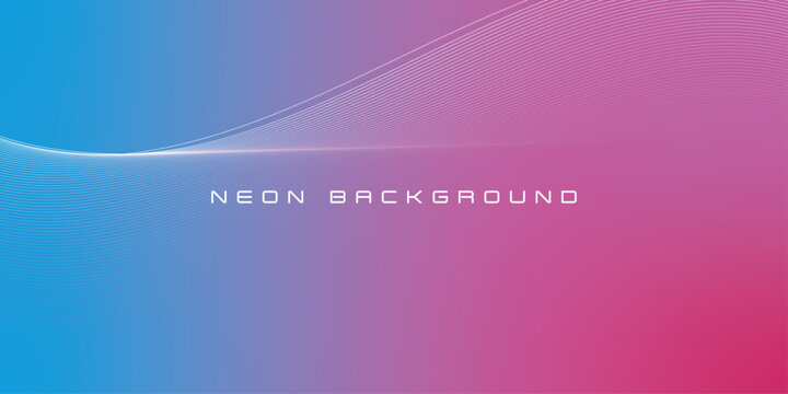 Abstract Neon backgrounds suitable for social media backgrounds and banners or cover images