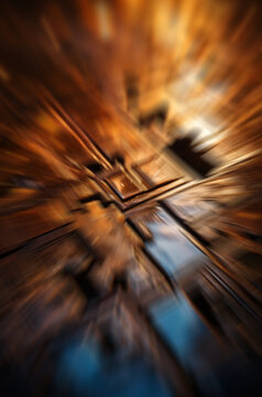 sparks from a metal