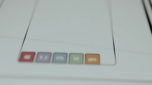 Blocks fall and fill the grid like a spreadsheet game