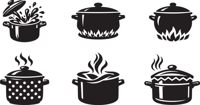 Professional cookware collection for kitchen, food service and culinary branding