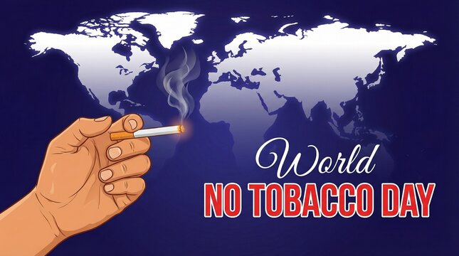 World Tobacco Day, No Smoking Day Social Media Poster Design
