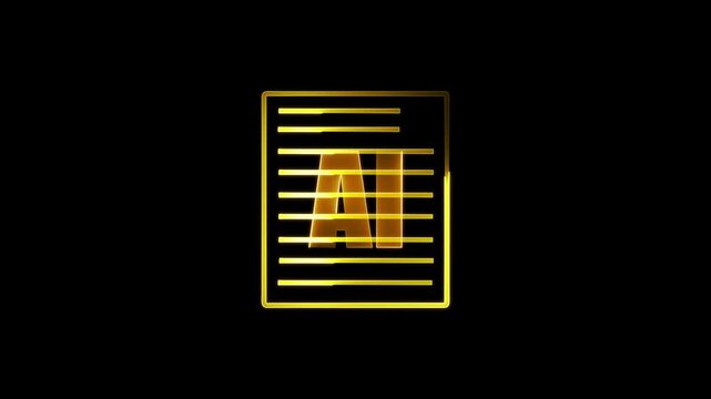 AI-powered intelligent document processing IDP. Document automation and management solutions. Businessperson holding artificial intelligence icon and document icons.