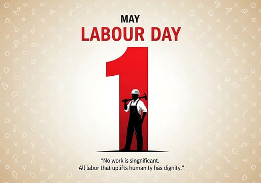 Labour Day Celebration with Worker