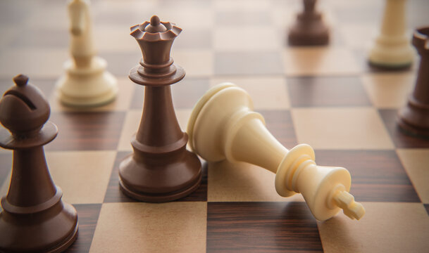 The chess piece that toppled onto the chessboard... checkmate