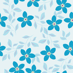 Fototapeta premium seamless floral pattern