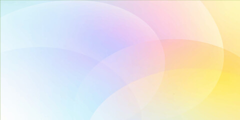 Obraz premium An abstract rainbow wave background features a colorful digital vector pattern with soft light curves and pink purple lines for a modern web wallpaper design