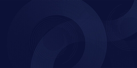 Fototapeta premium abstract blue background with geometric lines modern