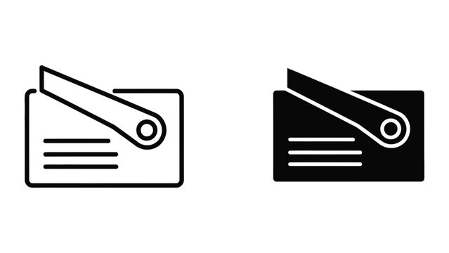 Contrast of a regular and a filled wallet with a belt buckle design on the flap