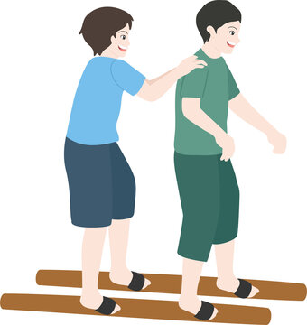 traditional sport balap bakiak