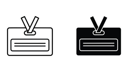 Obraz premium Comparison of filled and unfilled voting or survey response cards with checkmarks