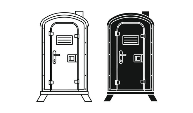 Silhouette of two vintage metal mailboxes side by side