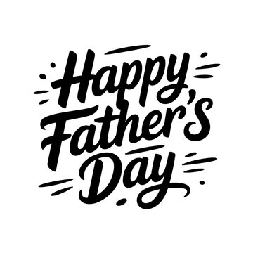 Happy Fathers Day greeting card text message  celebration  fathers day
