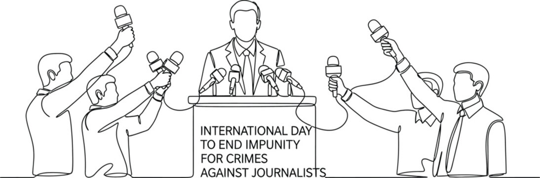 international day to end impunity for crimes against journalists