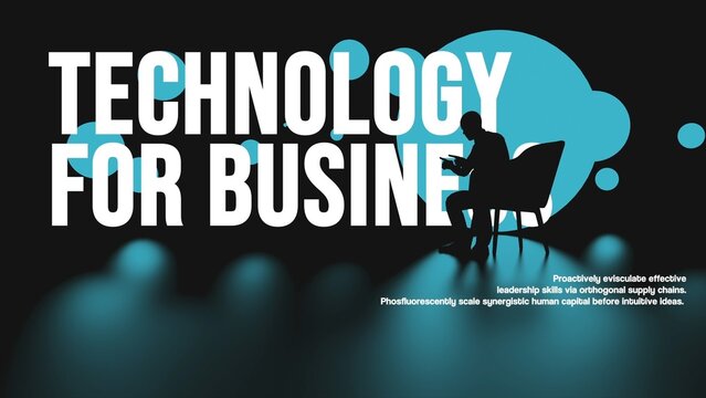 Digital Silhouette Tech Scene 02