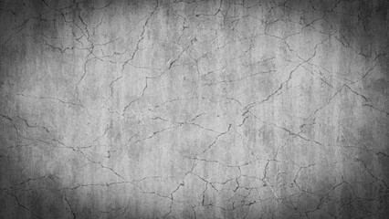Fototapeta premium Texture grunge cracked paper of scratches, chips, scuffs, dirt on old aged surface . Old film effect overlays background.