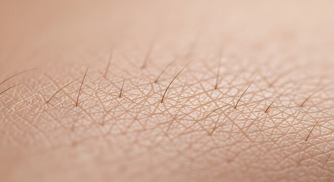 Close-up of human skin texture.
