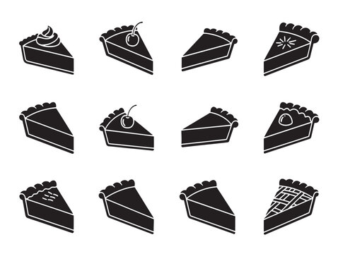 A collection of black ladybugs with white spots