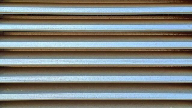Stainless Steel Staircase Steps Modern Design Durable Material Aesthetic Vertical Lines Textured Surface