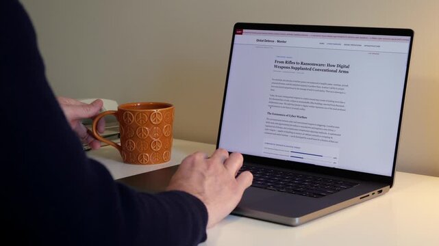 Digital Warfare is Changing the Economics and Rules of Combat Battles Worldwide - Wartime News Concept