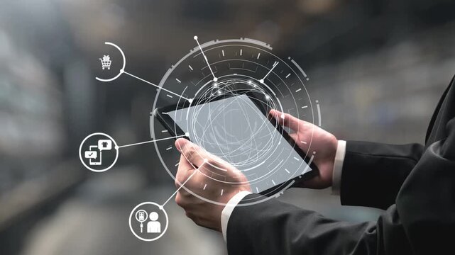 Concept of social media shopping transforms e-commerce. This platform offers seamless shopping experiences, enhancing social media interaction for online business growth. Gist
