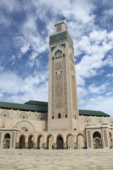 Fototapeta premium Mezquita de Hassan II
