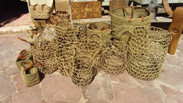 bolso de mimbre